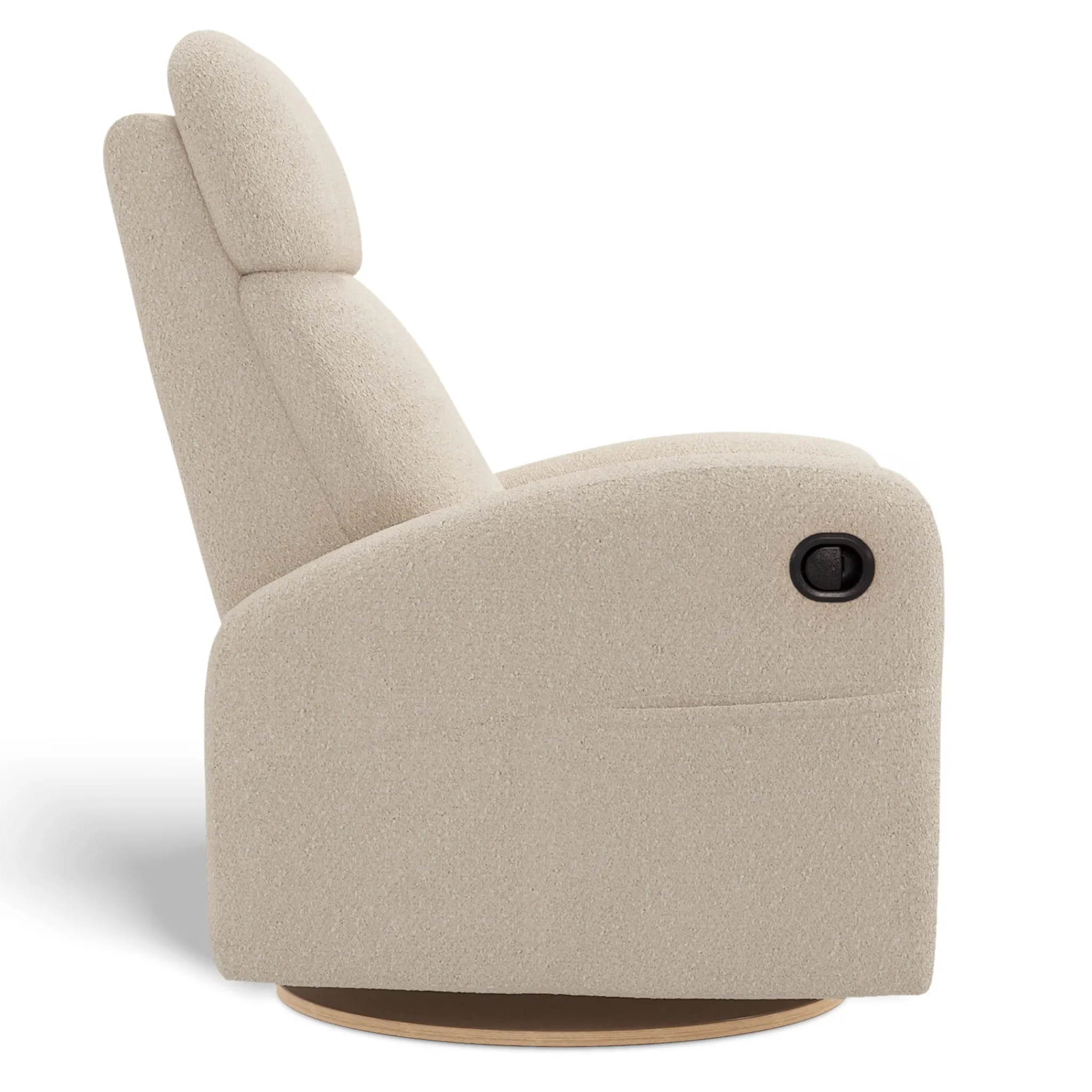 Jaymar BB Upholstered Rocking Armchair Swivel, Glider, Recliner Hailey - Beyond Sheep Cream