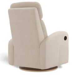 Jaymar BB Upholstered Rocking Armchair Swivel, Glider, Recliner Hailey - Beyond Sheep Cream