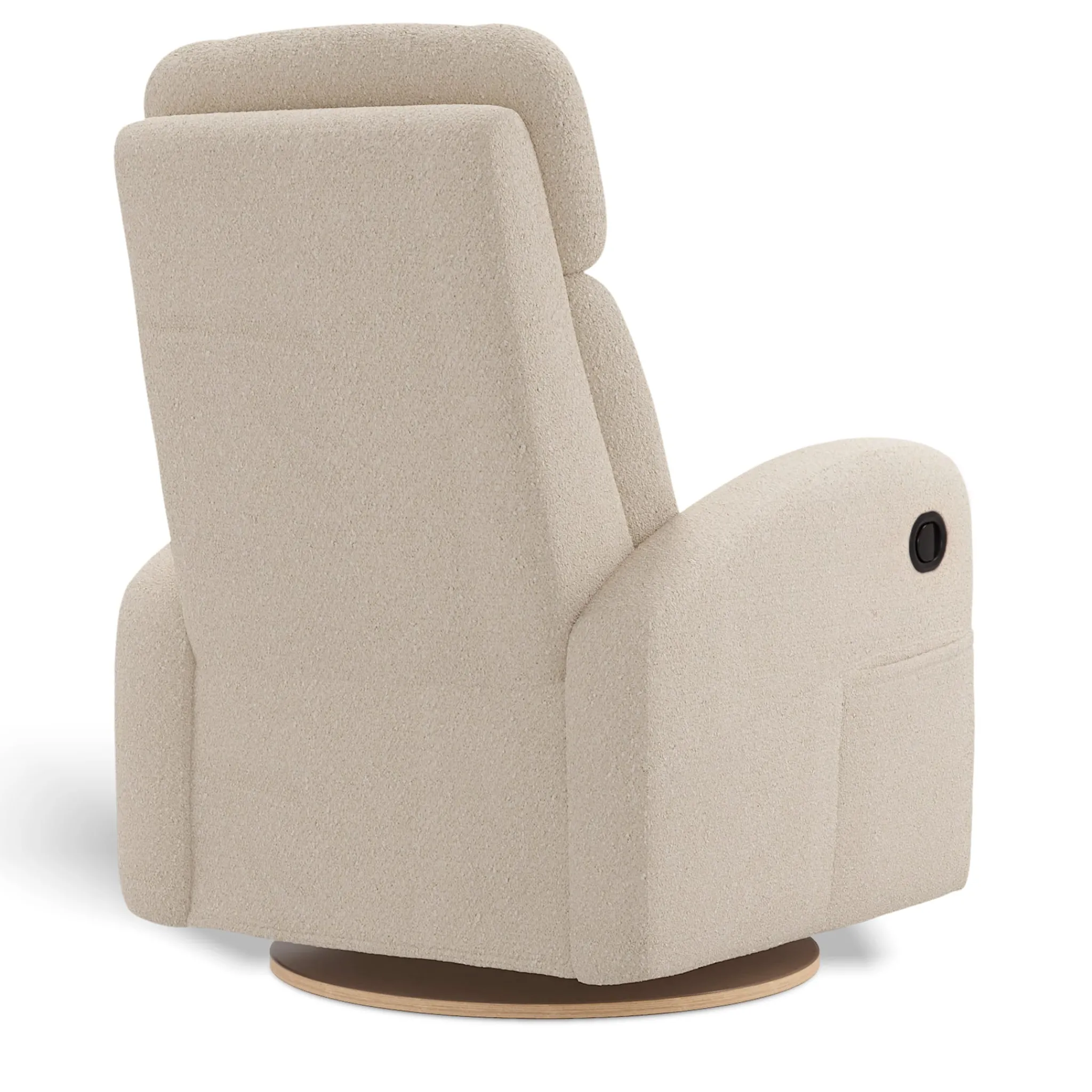 Jaymar BB Upholstered Rocking Armchair Swivel, Glider, Recliner Hailey - Beyond Sheep Cream