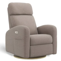 Jaymar BB Upholstered Rocking Armchair Swivel, Glider, Recliner Hailey - Arlo Beige Motorized Electric