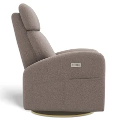 Jaymar BB Upholstered Rocking Armchair Swivel, Glider, Recliner Hailey - Arlo Beige Motorized Electric