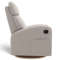 Jaymar BB Upholstered Rocking Armchair Swivel, Glider, Recliner Hailey - Arlo Pearl