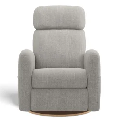 Jaymar BB Gliders & Rocking Chairs|Gliders & Rocking Chairs>Upholstered Rocking Armchair Swivel, Glider, Recliner Hailey - Nubia Silver
