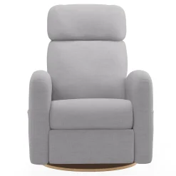 Jaymar BB Gliders & Rocking Chairs|Gliders & Rocking Chairs>Upholstered Rocking Armchair Swivel, Glider, Recliner Hailey - Como Dove Grey Motorized Electric