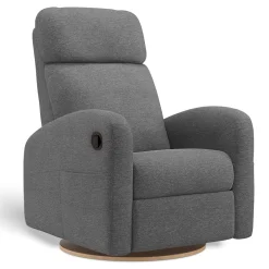 Jaymar BB Gliders & Rocking Chairs|Gliders & Rocking Chairs>Upholstered Rocking Armchair Swivel, Glider, Recliner Hailey - Nexus Charcoal