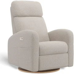 Jaymar BB Gliders & Rocking Chairs|Gliders & Rocking Chairs>Upholstered Rocking Armchair Swivel, Glider, Recliner Hailey - Beyond Sheep Vanilla Motorized Electric