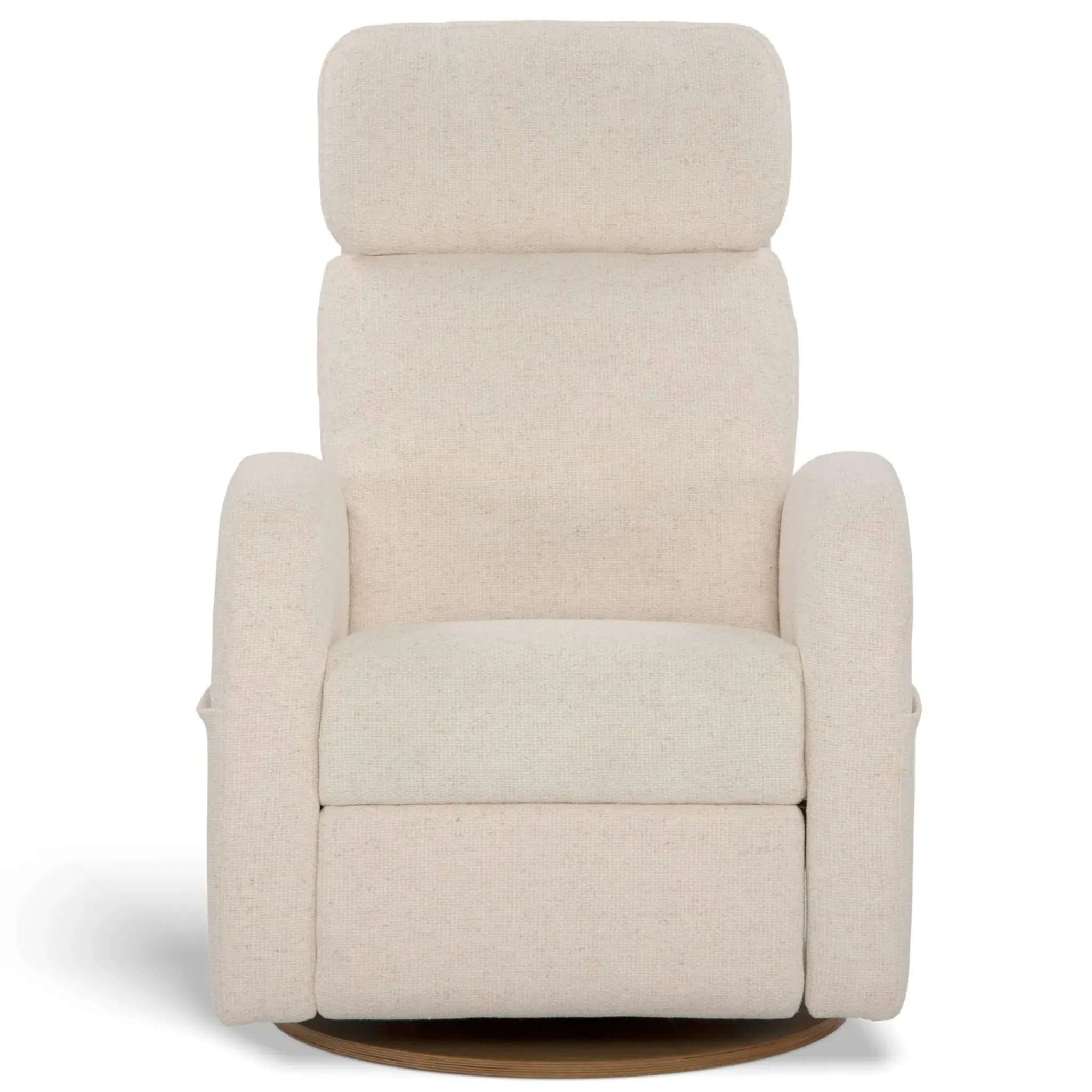 Jaymar BB Upholstered Rocking Armchair Swivel, Glider, Recliner Hailey - Henequen Motorized Electric