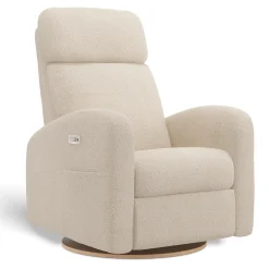 Jaymar BB Gliders & Rocking Chairs|Gliders & Rocking Chairs>Upholstered Rocking Armchair Swivel, Glider, Recliner Hailey - Beyond Sheep Cream Motorized Electric