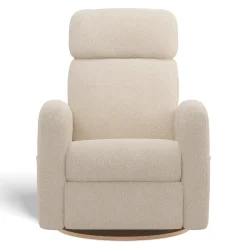 Jaymar BB Gliders & Rocking Chairs|Gliders & Rocking Chairs>Upholstered Rocking Armchair Swivel, Glider, Recliner Hailey - Beyond Sheep Cream Motorized Electric