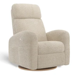 Jaymar BB Gliders & Rocking Chairs|Gliders & Rocking Chairs>Upholstered Rocking Armchair Swivel, Glider, Recliner Hailey - Puppy Sand Motorized Electric
