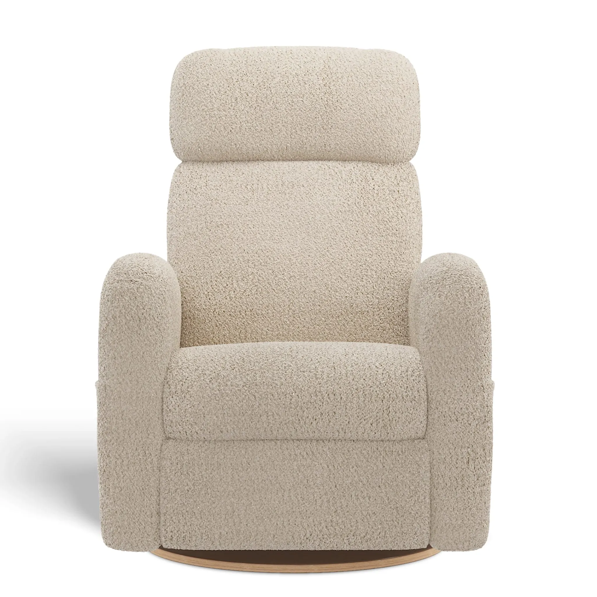 Jaymar BB Gliders & Rocking Chairs|Gliders & Rocking Chairs>Upholstered Rocking Armchair Swivel, Glider, Recliner Hailey - Puppy Sand Motorized Electric