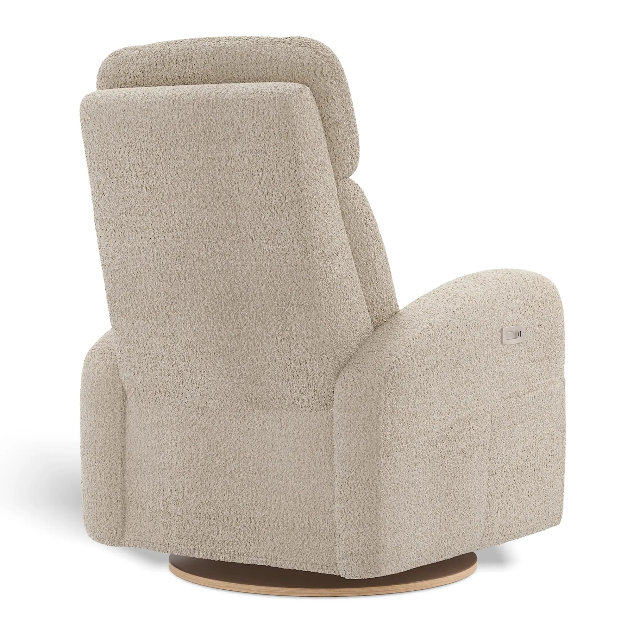 Jaymar BB Gliders & Rocking Chairs|Gliders & Rocking Chairs>Upholstered Rocking Armchair Swivel, Glider, Recliner Hailey - Puppy Sand Motorized Electric