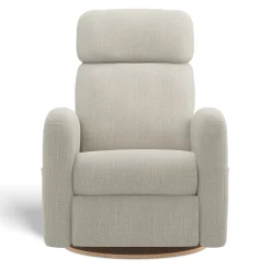 Jaymar BB Upholstered Rocking Armchair Swivel, Glider, Recliner Hailey - Nubia Silver Motorized Electric