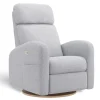 Jaymar BB Gliders & Rocking Chairs|Gliders & Rocking Chairs>Upholstered Rocking Armchair Swivel, Glider, Recliner Hailey - Arlo Heather Silver Motorized Electric