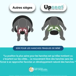 Upseat Baby Booster - Taupe