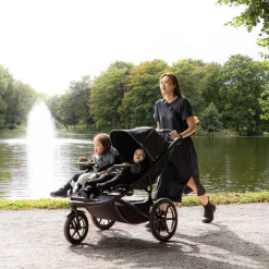Kids Thule Urban Glide 3 Double Stroller with Magnetic Buckle