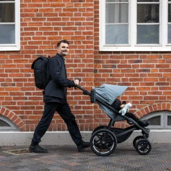 Kids Thule Urban Glide 4-wheel Stroller - Mid Blue