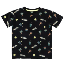 Kids/BOY Nano Tops>Vacation Printed T-shirt 2-12