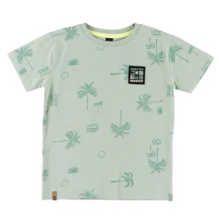 Kids/BOY Nano Tops>Vacation Printed T-shirt 2-12