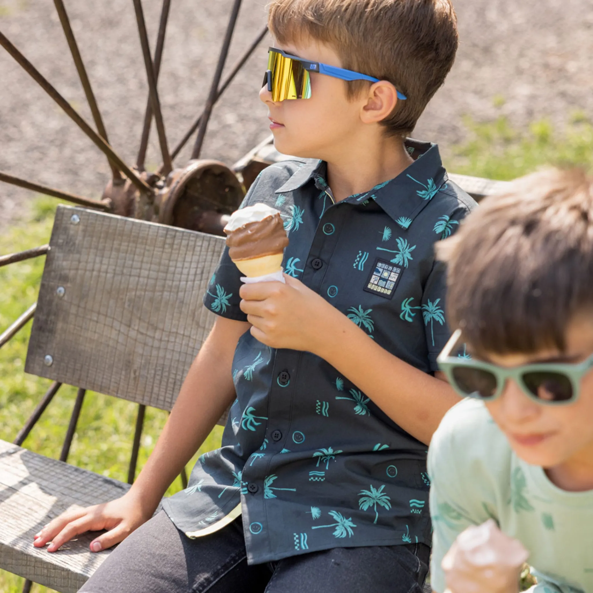 Kids/BOY Nano Vacation Shirt 2-12