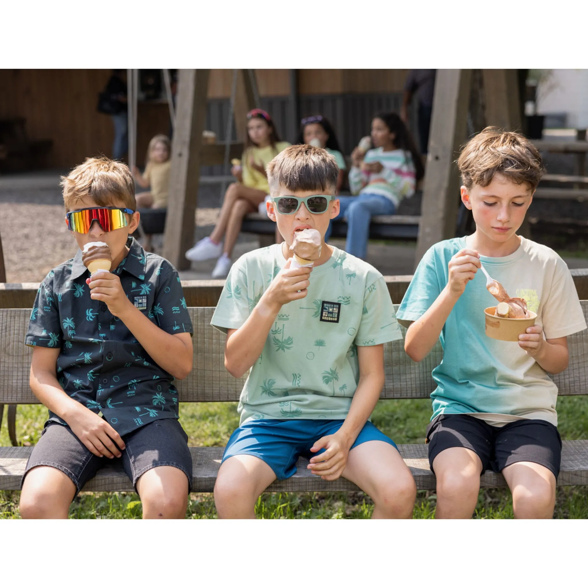Kids/BOY Nano Vacation Shirt 2-12