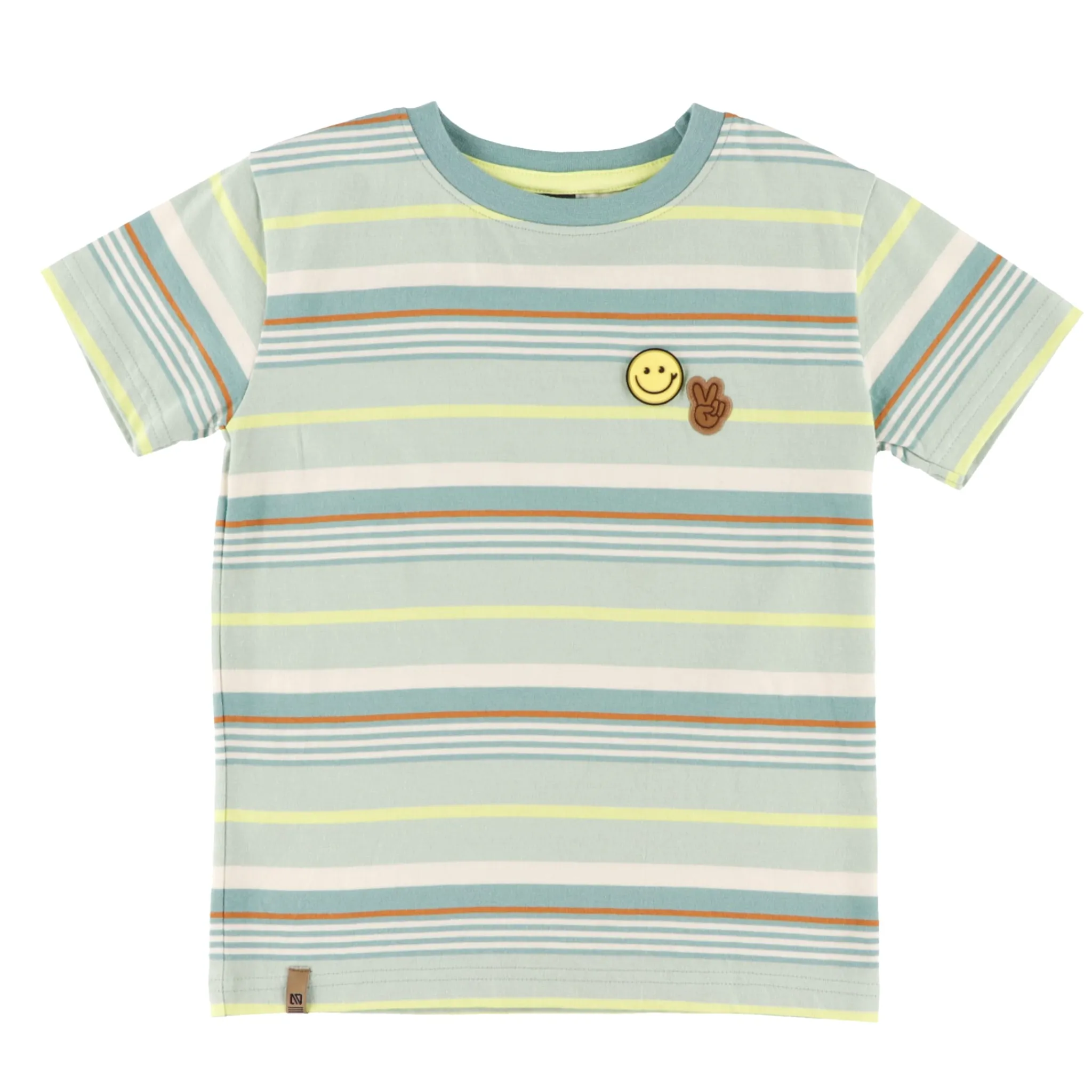 Kids/BOY Nano Tops>Vacation Striped T-shirt 2-12