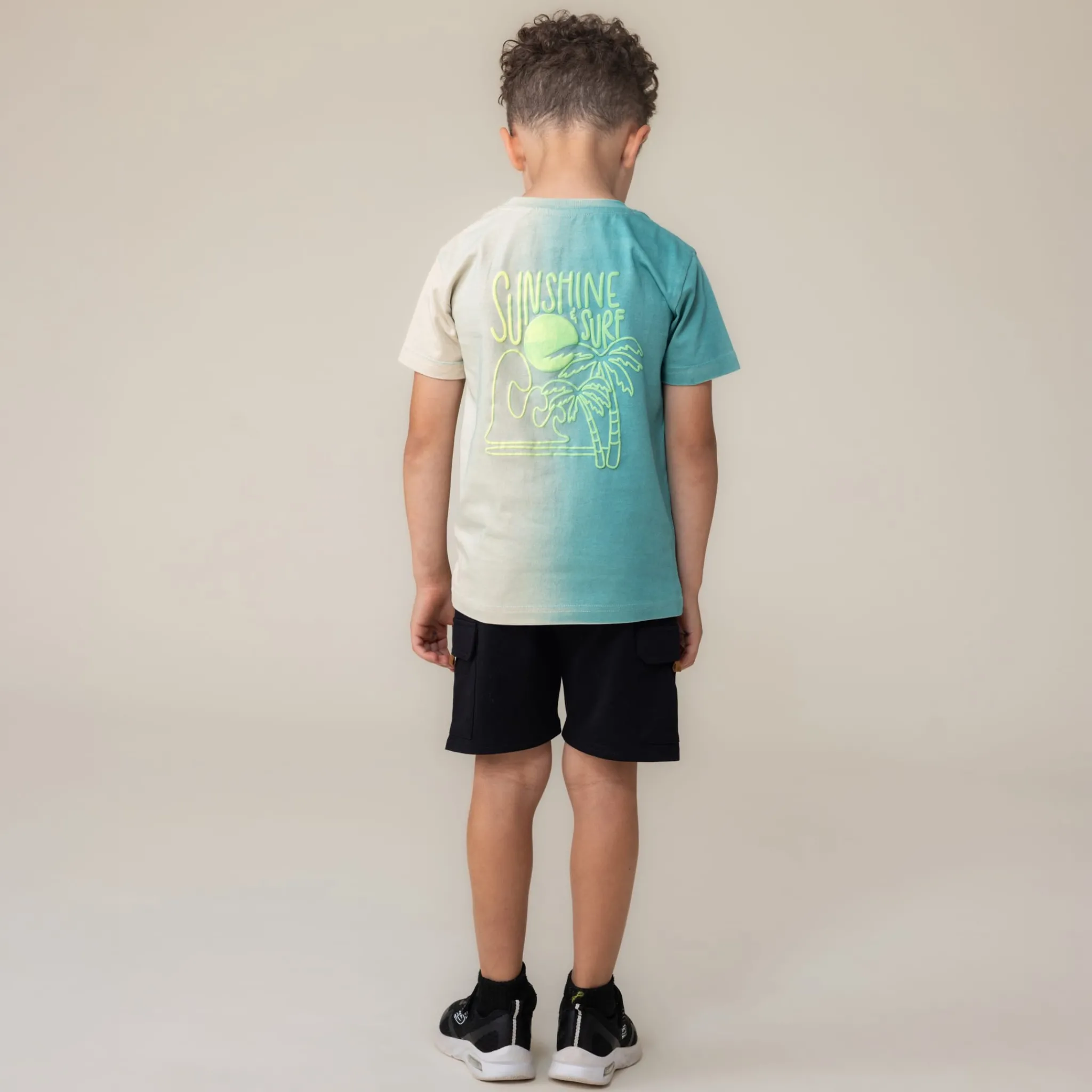 Kids/BOY Nano Vacation Sweat Shorts 2-12