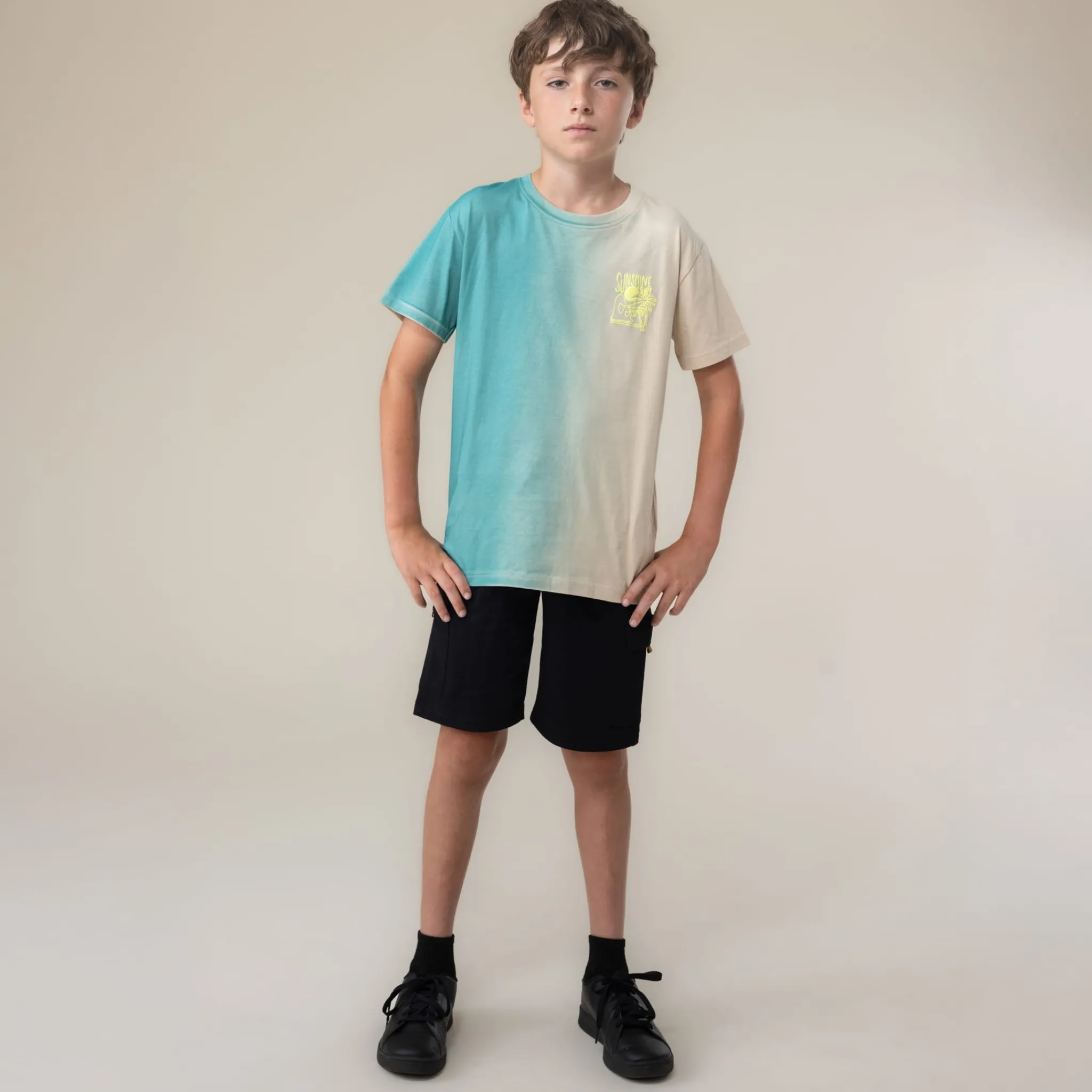 Kids/BOY Nano Vacation Sweat Shorts 2-12