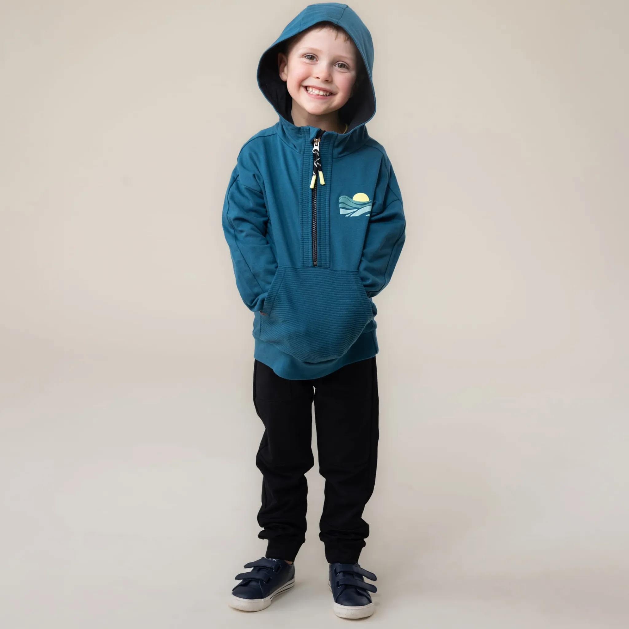Kids/BOY Nano Fleeces And Sweatshirts|Tops>Vacation Zip Hoodie 2-12