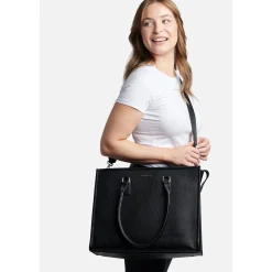 Lambert Valentina 2in1 Tote Bag - Black