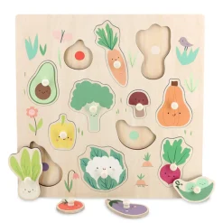 Kids Vilac Vegetables Peg Puzzle