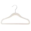 3 Sprouts Velvet Hanger (15) - Cream
