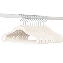 3 Sprouts Velvet Hanger (15) - Cream