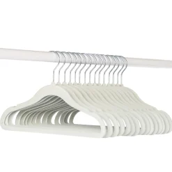3 Sprouts Velvet Hanger (15) - Seafoam