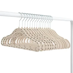 3 Sprouts Wall Decorations>Velvet Hanger Dot Beige (15)
