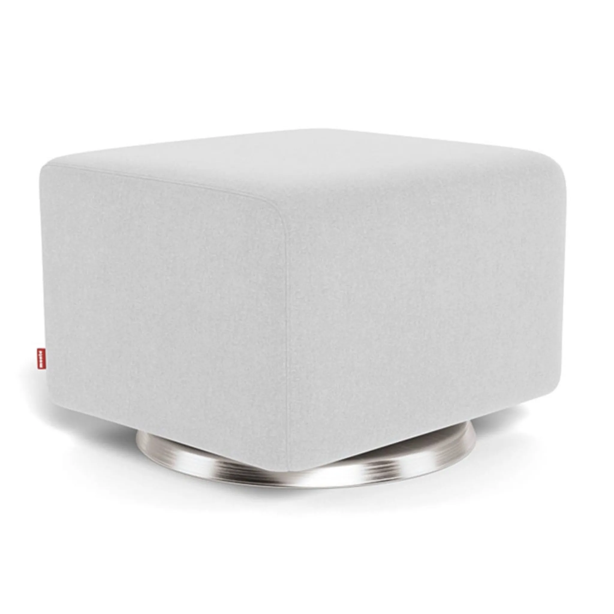 Monte Vera Ottoman - Ash / Steel