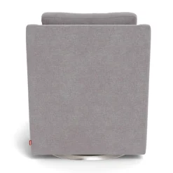 Monte Vera Rocking and Swivel Chair - Pebble Grey / Steel