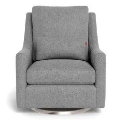 Monte Vera Rocking and Swivel Chair - Pepper Grey / Steel