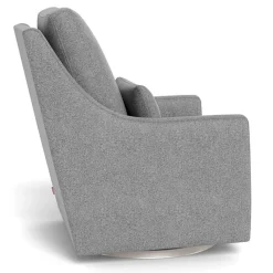 Monte Vera Rocking and Swivel Chair - Pepper Grey / Steel