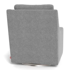 Monte Vera Rocking and Swivel Chair - Pepper Grey / Steel