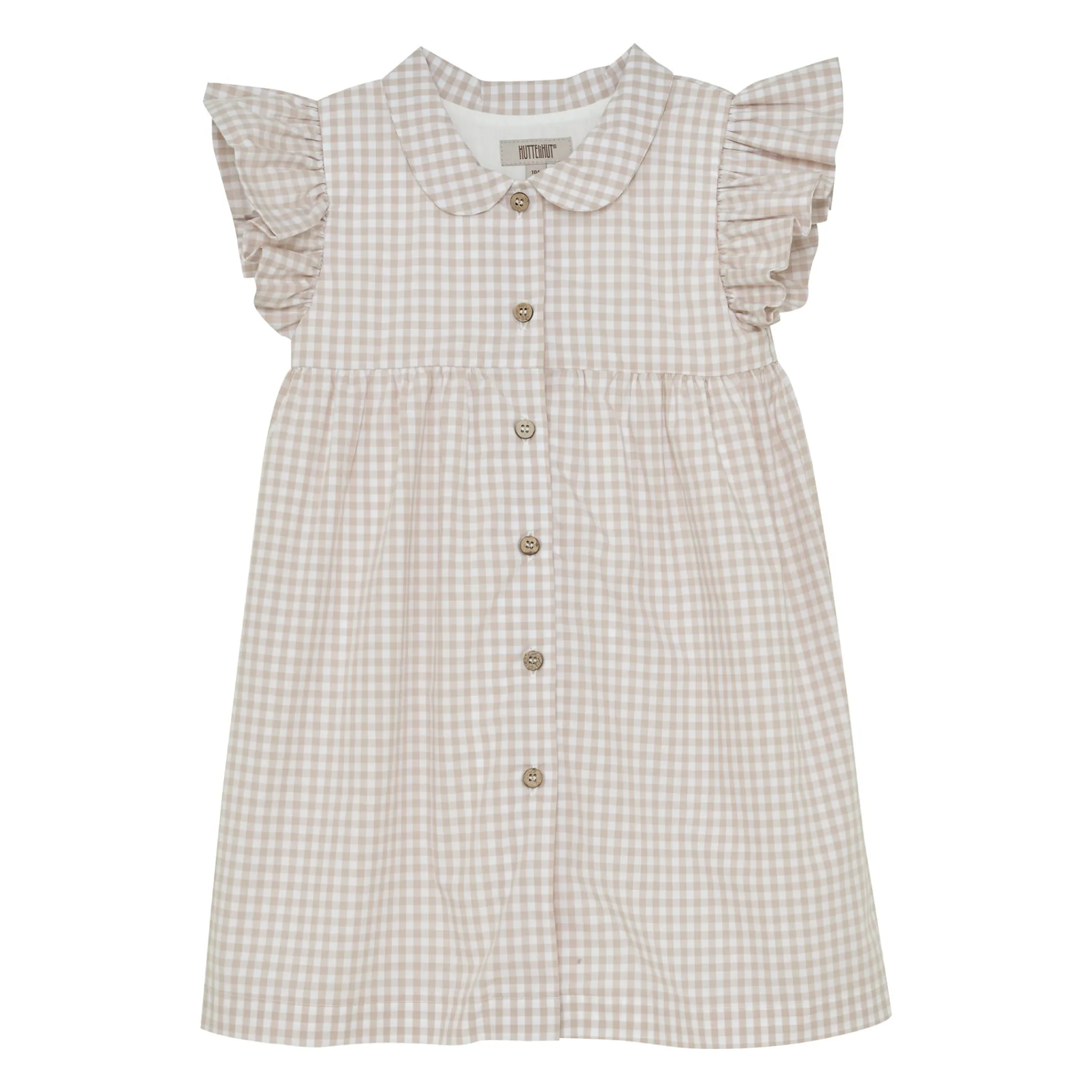 Kids Huttelihut Dresses & Rompers>Vichy Woven Dress 3-8