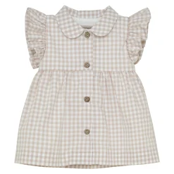 Huttelihut Vichy Woven Dress 3-24m