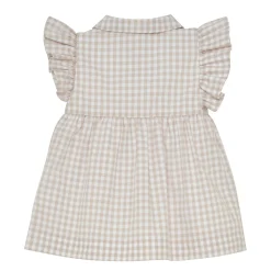 Huttelihut Vichy Woven Dress 3-24m