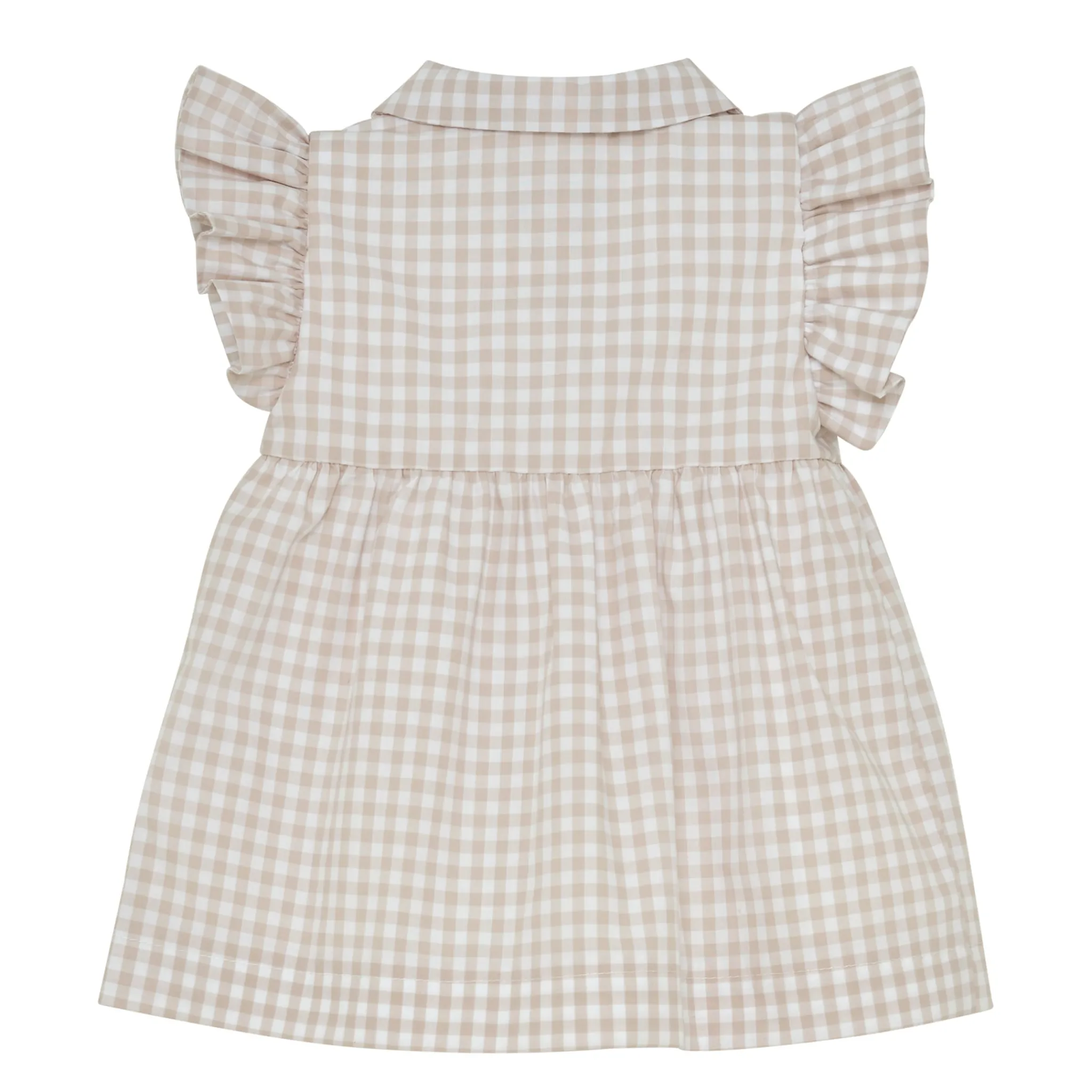 Huttelihut Vichy Woven Dress 3-24m