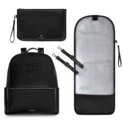 Lambert Diaper Bags|Diaper Bags>Vicky Backpack Diaper - Black