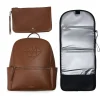 Lambert Diaper Bags|Diaper Bags>Vicky Backpack Diaper - Hazelnut