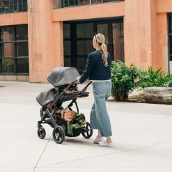 Kids UPPAbaby Vista V3 RumbleSeat - Greyson