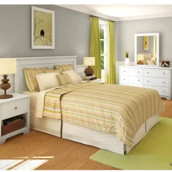 South Shore Vito Double/Queen Headboard - Pure White