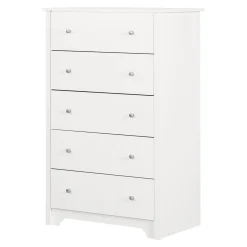 South Shore Vito 5-Drawer Chest - Pure White
