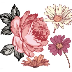 Clement - Impressions Wall Decals - Flowers